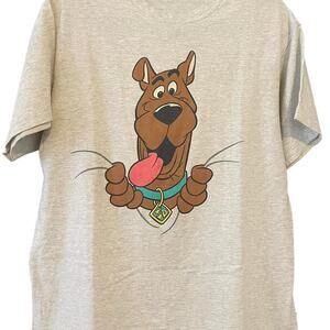 Vintage 90s Scooby Doo Double Sided Breakthrough Single Stitch Shirt Adult Large